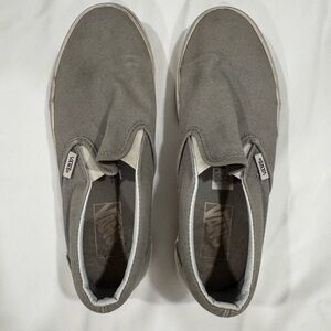 Vans Classic Gray Slip-On Sneakers
